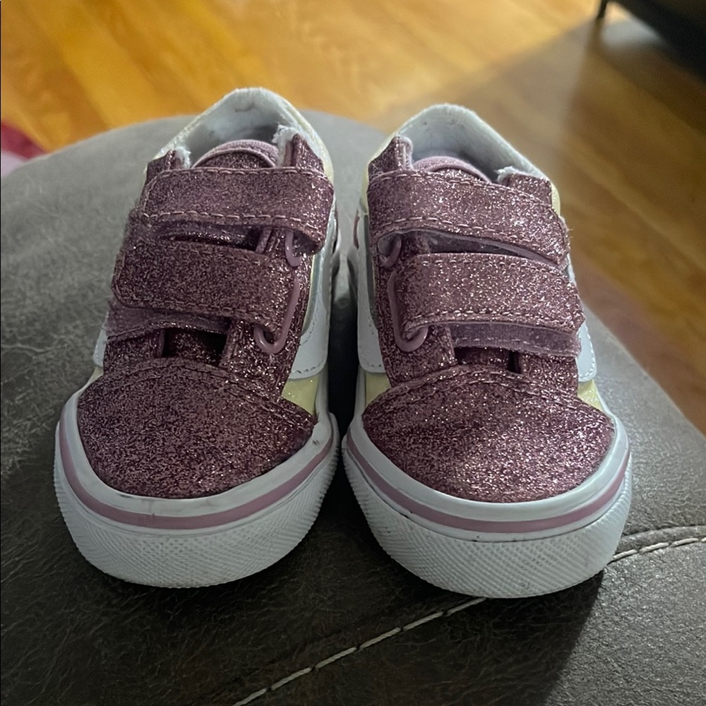 Toddler girl Vans size 5.